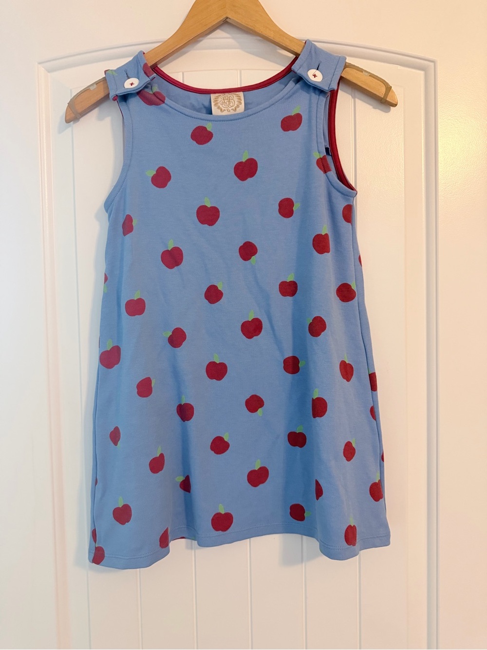 The Beaufort Bonnet Company TBBC Apple Pima Cotton Dress Girls 8